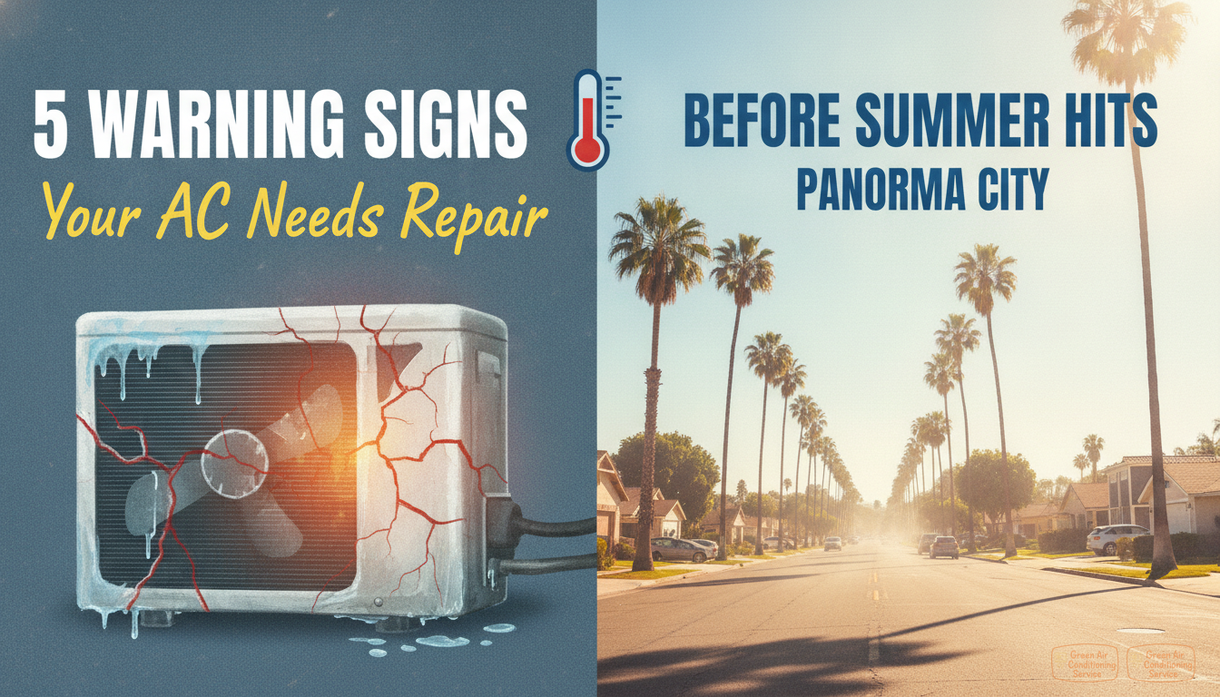 5 Warning Signs Your AC Needs Repair Before Summer Hits Panorama City
